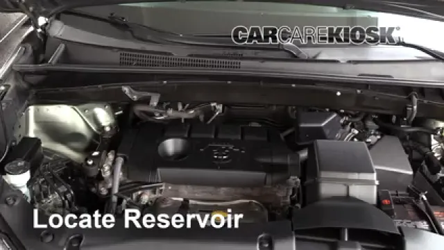 2015 Toyota Highlander LE 2.7L 4 Cyl. Liquide essuie-glace Ajouter du liquide